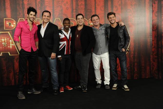 Dança dos Famosos 2013: time dos homens Dança dos Famosos 2013: time dos homens
