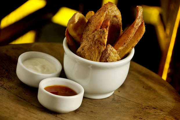 All Black Potato Skin