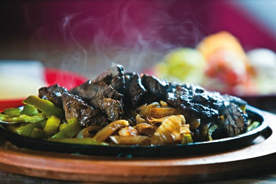 Fajita de filé-mignon, do Chili's - 2240
