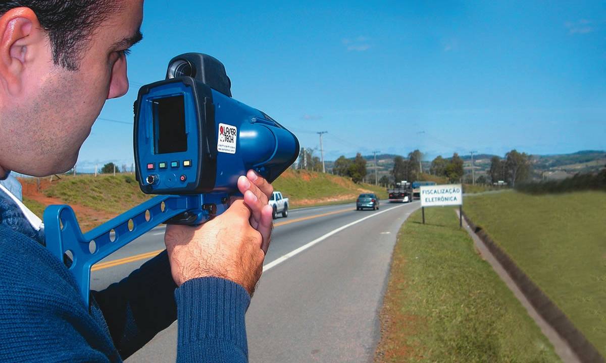 Radar TruCAM ou pistola - 2232
