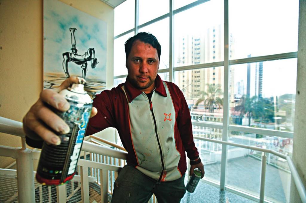 Projeto Quixote cria “viciados” em grafite