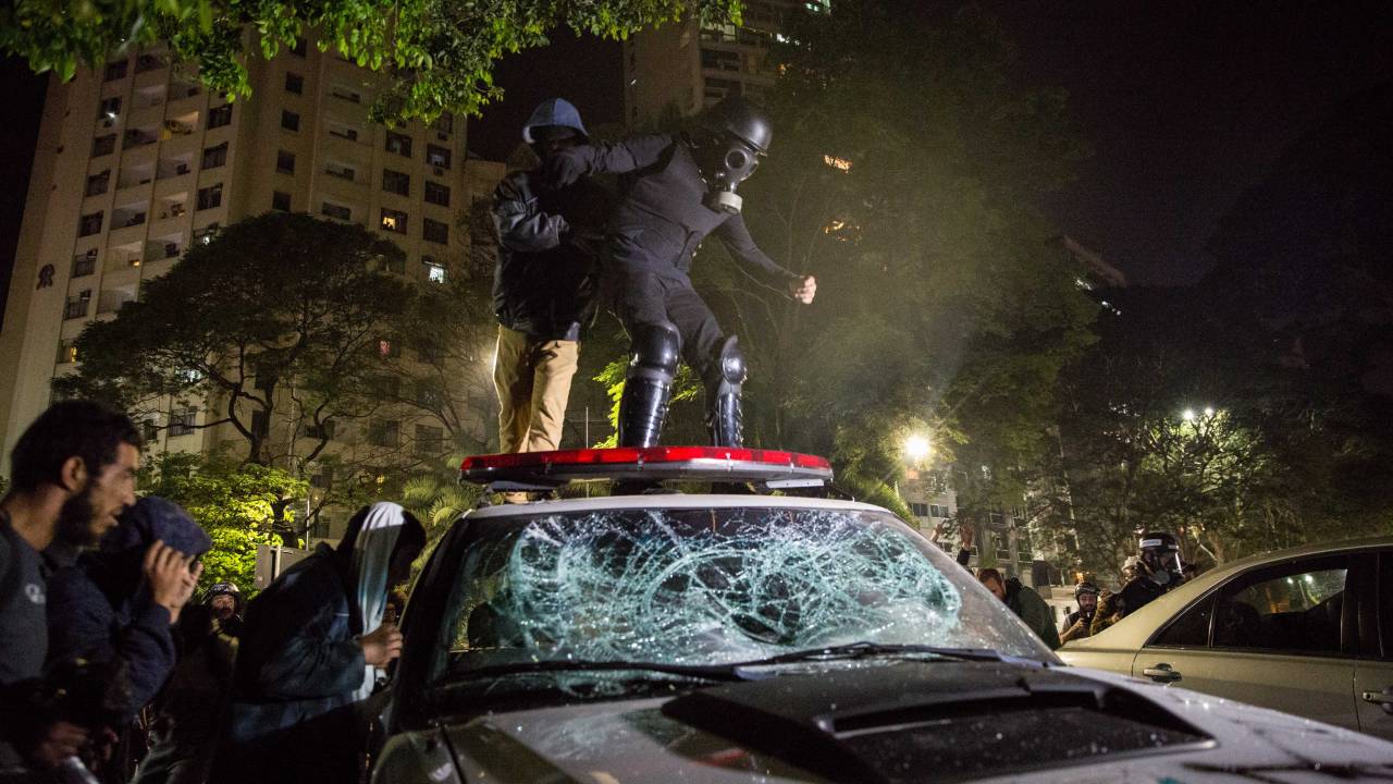 vandalismo manifestação