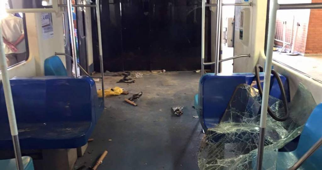 Vandalismo na Estação Brás causou prejuízo de 19 000 reais, diz Metrô