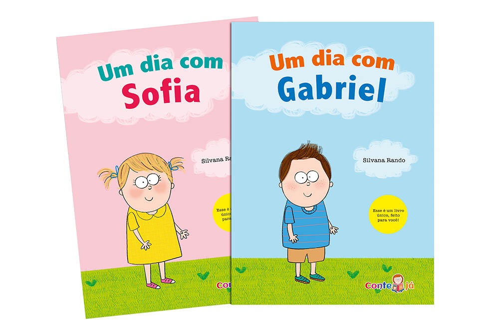 As Boas Compras - itens personalizados - livro, Contejá