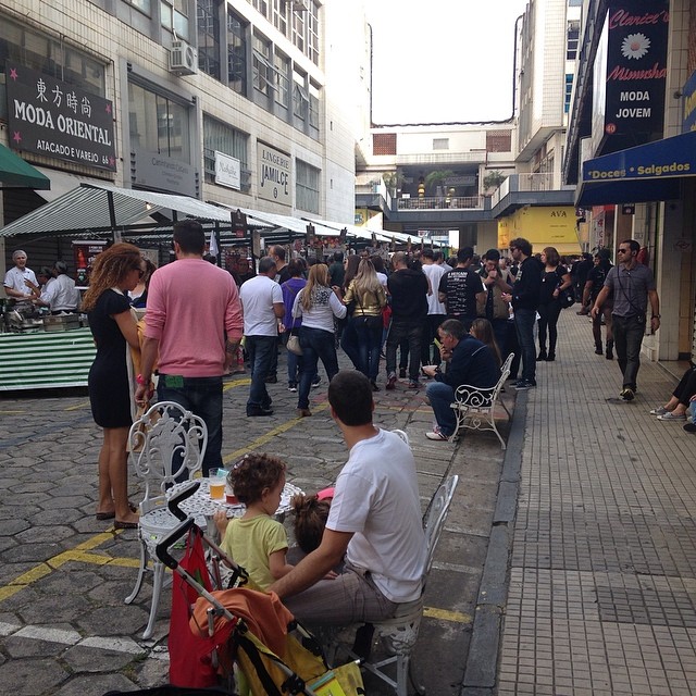 Feirinha gastronômica O Mercado na Virada Cultural