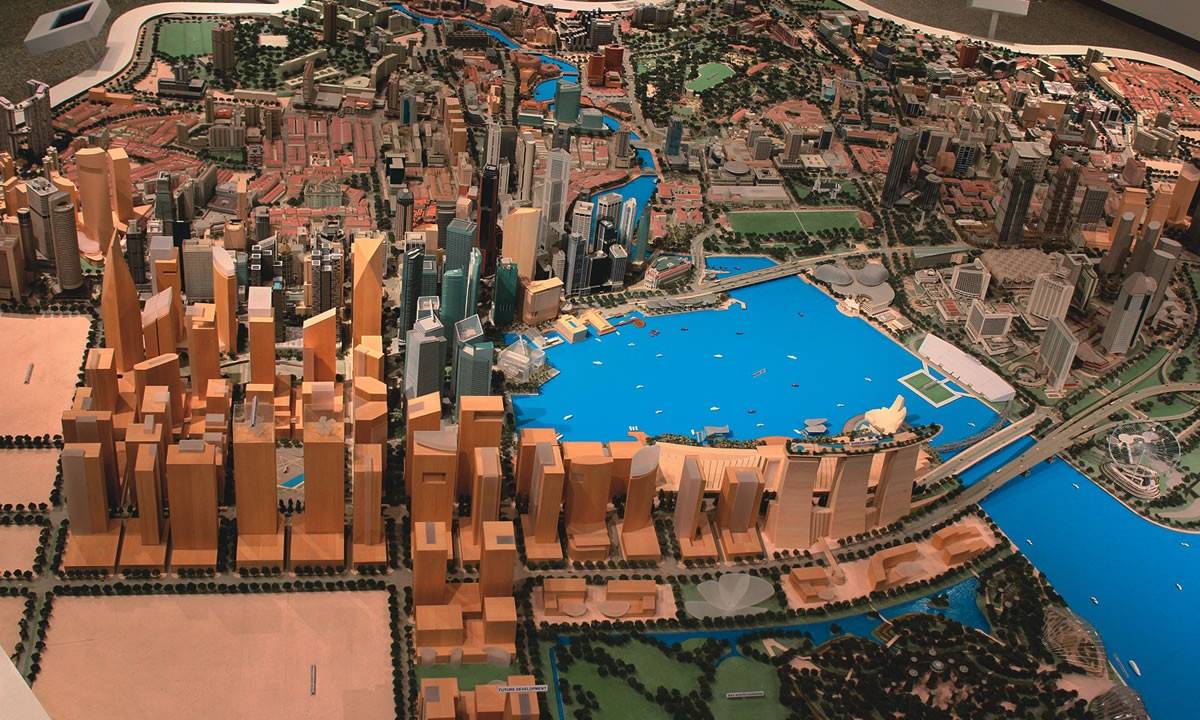Singapura 2224 - maquete