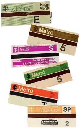 Funcionário do metrô coleciona bilhetes antigos da companhia