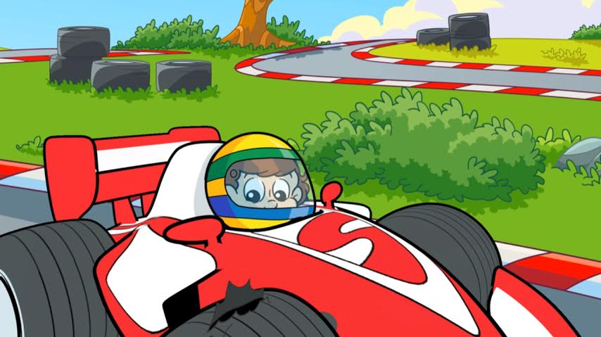 Desenho do Senninha entra na programação da TV aberta