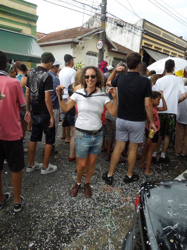 Regina Abreu: "vim da Zona Oeste para conhecer o bloco. Gostei bastante, parece que estamos em outra cidade" Regina Abreu: "vim da Zona Oeste para conhecer o bloco. Gostei bastante, parece que estamos em outra cidade"