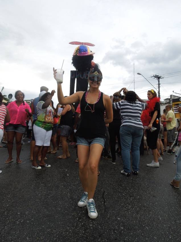 Carolina Duarte: uma das organizadoras do Bloco Urubó Carolina Duarte: uma das organizadoras do Bloco Urubó