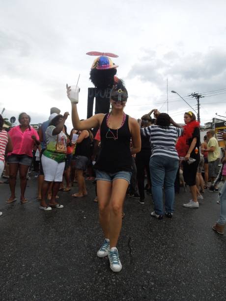 Carolina Duarte: uma das organizadoras do Bloco Urubó Carolina Duarte: uma das organizadoras do Bloco Urubó