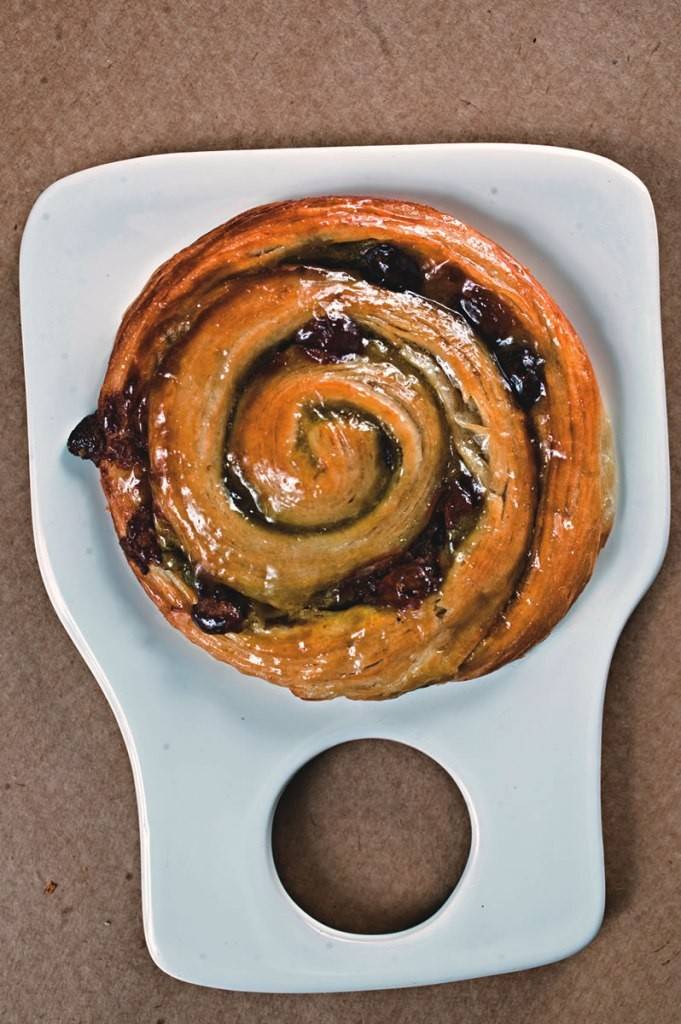 Caracol: recheado de creme de pistache e chocolate Caracol: recheado de creme de pistache e chocolate