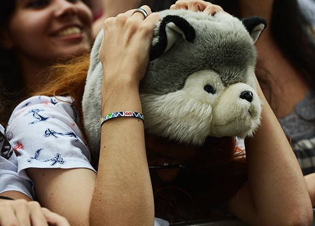 Of Monsters and Men: f&atilde;s emocionados com o show