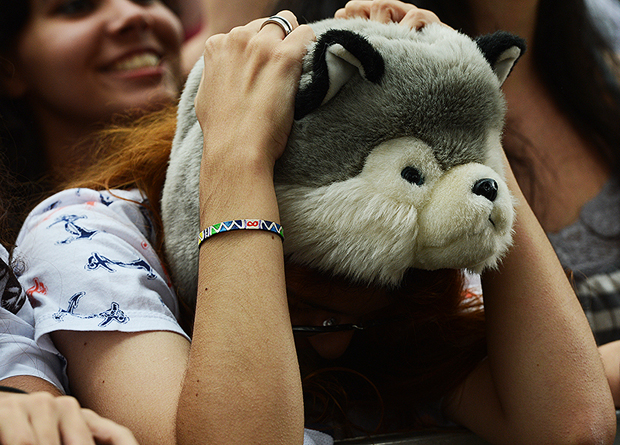 Of Monsters and Men: f&atilde;s emocionados com o show