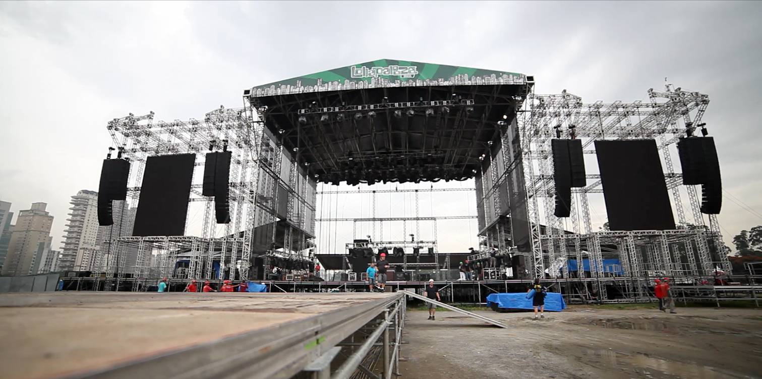 Palco do Lollapalooza Brasil
