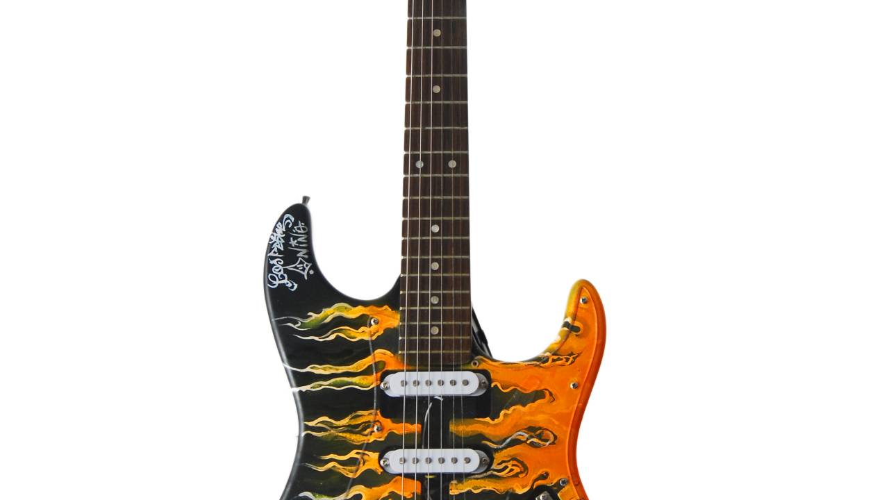 Exposição Guitar Custom Tattoo