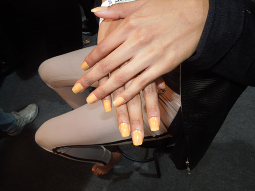 Unhas: cor Risoto de Mandioquinha, da Risqué Unhas: cor Risoto de Mandioquinha, da Risqué