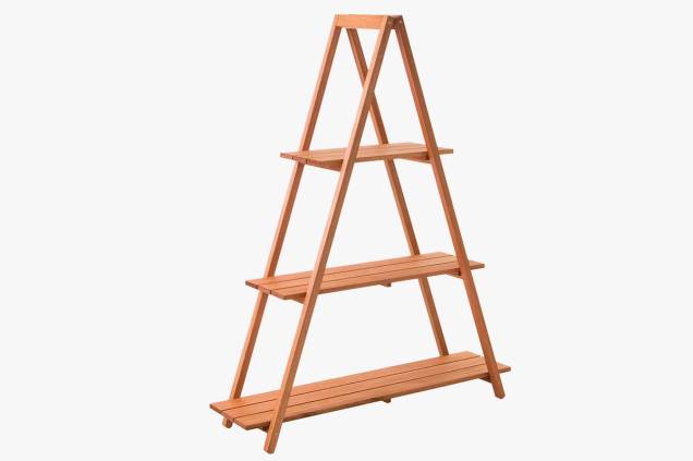 Estante de madeira de jatobá: R$ 699,00 Estante de madeira de jatobá: R$ 699,00