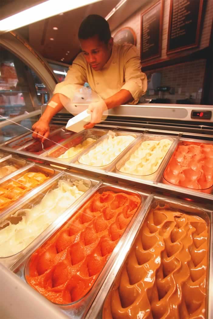 Empório Santa Maria, Garcia & Rodrigues e Le Fournil servem sorvetes