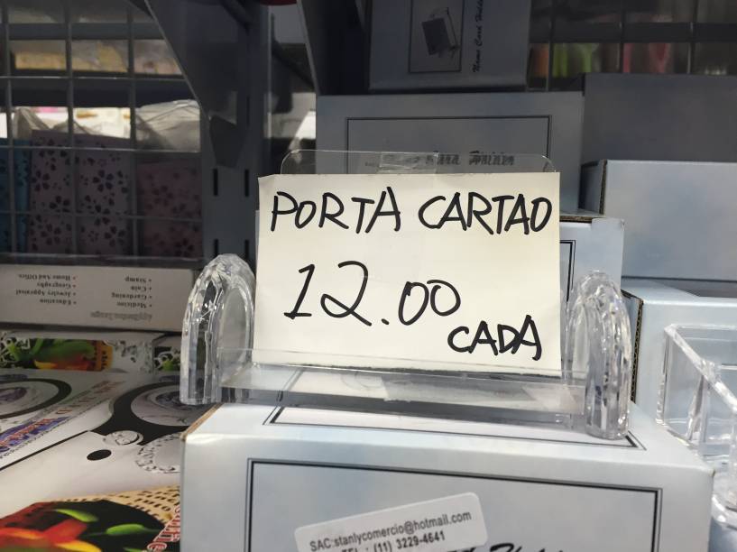 Porta-cart&atilde;o (12 reais)
