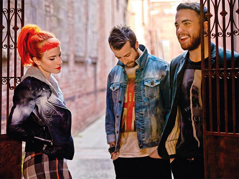 Hayley Williams, Jeremy Davis e Taylor York: pela terceira vez na cidade Hayley Williams, Jeremy Davis e Taylor York: pela terceira vez na cidade