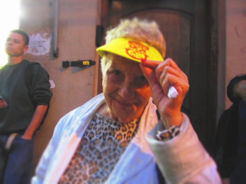 Sophie, moradora da regi&atilde;o da Bela Vista h&aacute; 50 anos: frequentadora ass&iacute;dua