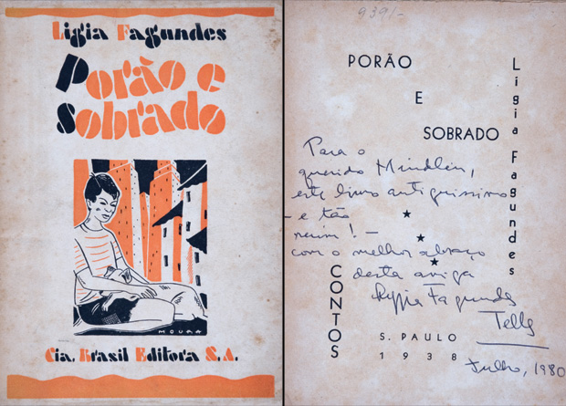 "Para o querido Mindlin, este livro antiquissimo &ndash; e t&atilde;o ruim! &ndash; Com o melhor abra&ccedil;o desta amiga", escreveu Lygia Fagundes Telles no frontisp&iacute;cio de uma edi&ccedil;&atilde;o de 1980 de Por&atilde;o e Sobrado