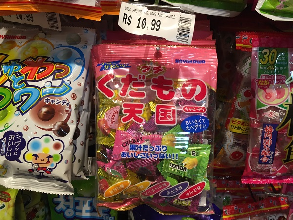 Balas de frutas sortidas (10,99 reais)