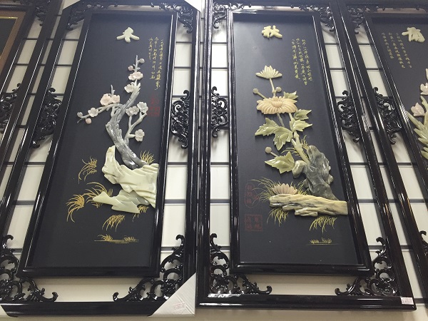 Quadro com flores japonesas (690 reais) Quadro com flores japonesas (690 reais)