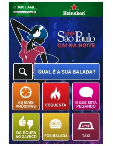 Conheça o aplicativo VEJA SÃO PAULO Cai na Noite