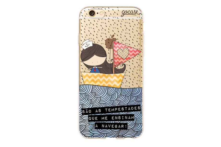 Capa de silicone male&aacute;vel para iPhone 4, 5 ou 6: R$ 49,90
