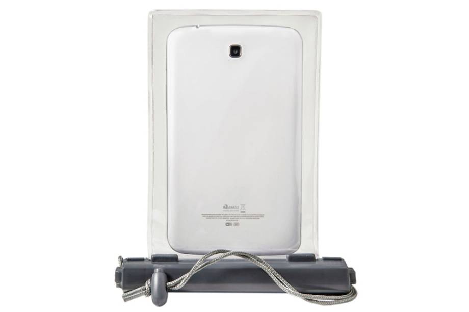Bolsa &agrave; prova d&rsquo;&aacute;gua para tablet, resistente a at&eacute; 8 metros de profundidade: R$ 69,00