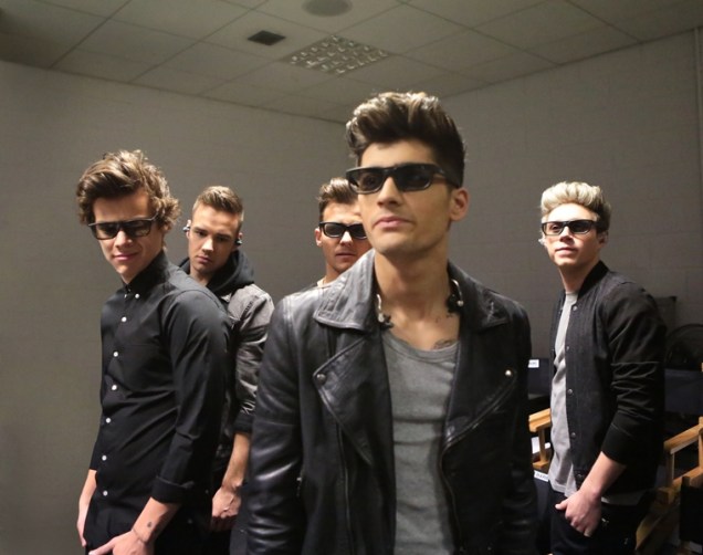 A banda pop britânica One Direction A banda pop britânica One Direction
