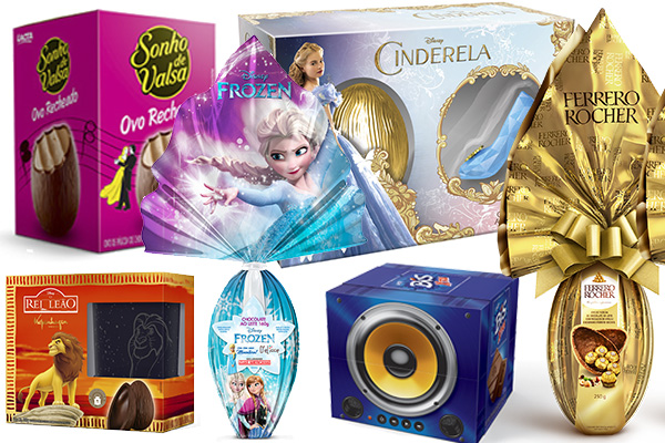 Ovos de Páscoa que prometem ser sensação entre adultos e crianças