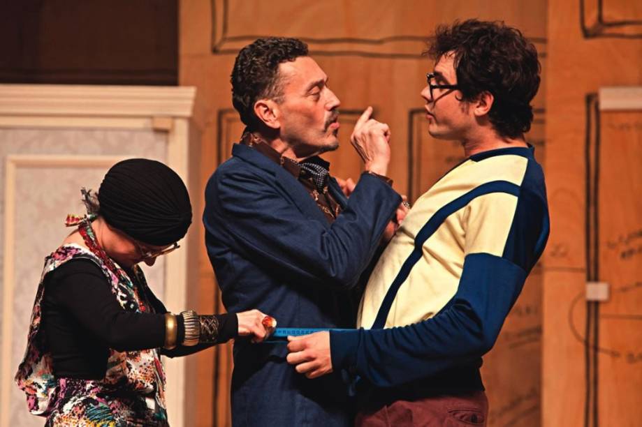 Denise Machado, Paulo Ivo e S&eacute;rgio Guiz&eacute;: Ch&aacute; com Lim&atilde;o segue no palco do Teatro Gazeta