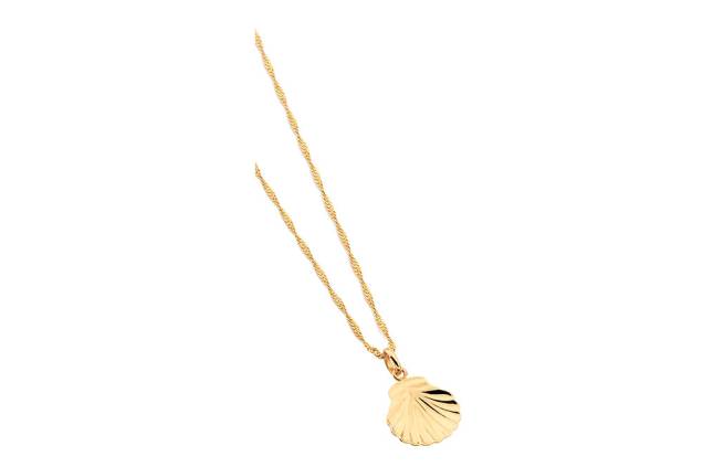 Corrente e pingente folheados a ouro: R$ 129,22. Corrente e pingente folheados a ouro: R$ 129,22.