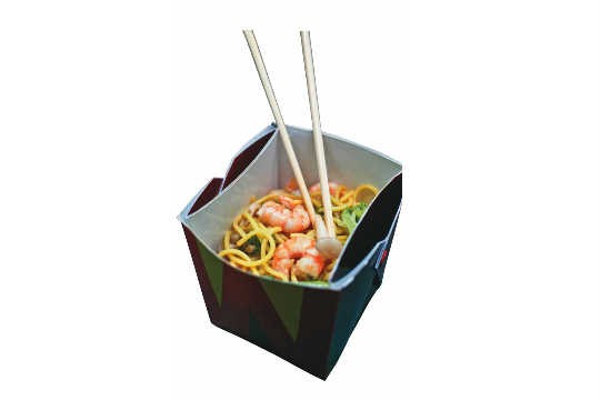 Wonder Wok prepara yakisobas à vista dos clientes