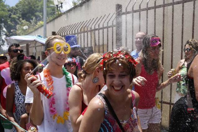 Bloco Urub&oacute;, na Freguesia do &Oacute;