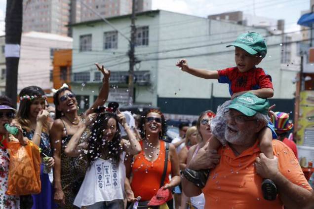Bloco Urub&oacute;, na Freguesia do &Oacute;