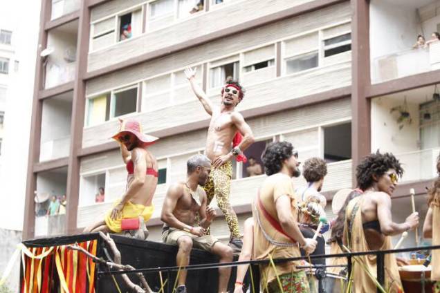 O bloco Tarado Ni Voc&ecirc; reuniu os paulistanos no centro da cidade