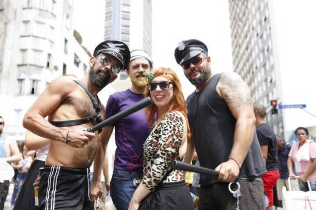 O bloco Tarado Ni Voc&ecirc; reuniu os paulistanos no centro da cidade