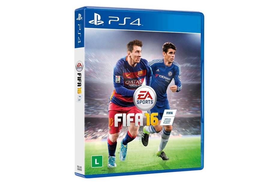 Jogo de videogame Fifa 16 para PS4: R$ 189,90 Jogo de videogame Fifa 16 para PS4: R$ 189,90