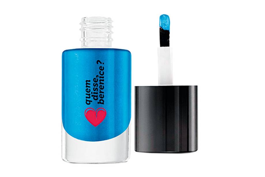 Esmalte na cor &ldquo;azuldite&rdquo;: R$ 11,90