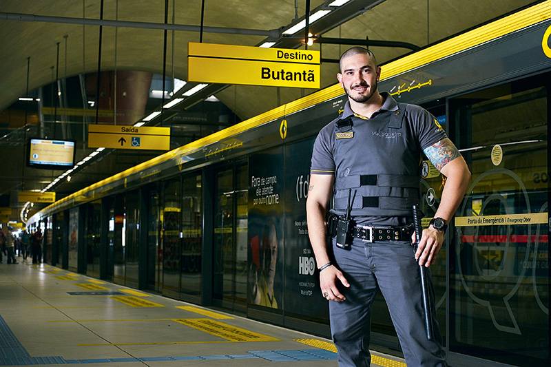 Rodrigo Nogueira, o galã da Linha Amarela