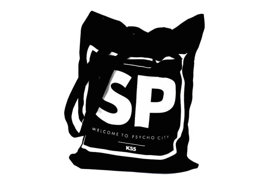 Bolsa ecol&oacute;gica de sarja: R$ 49,00