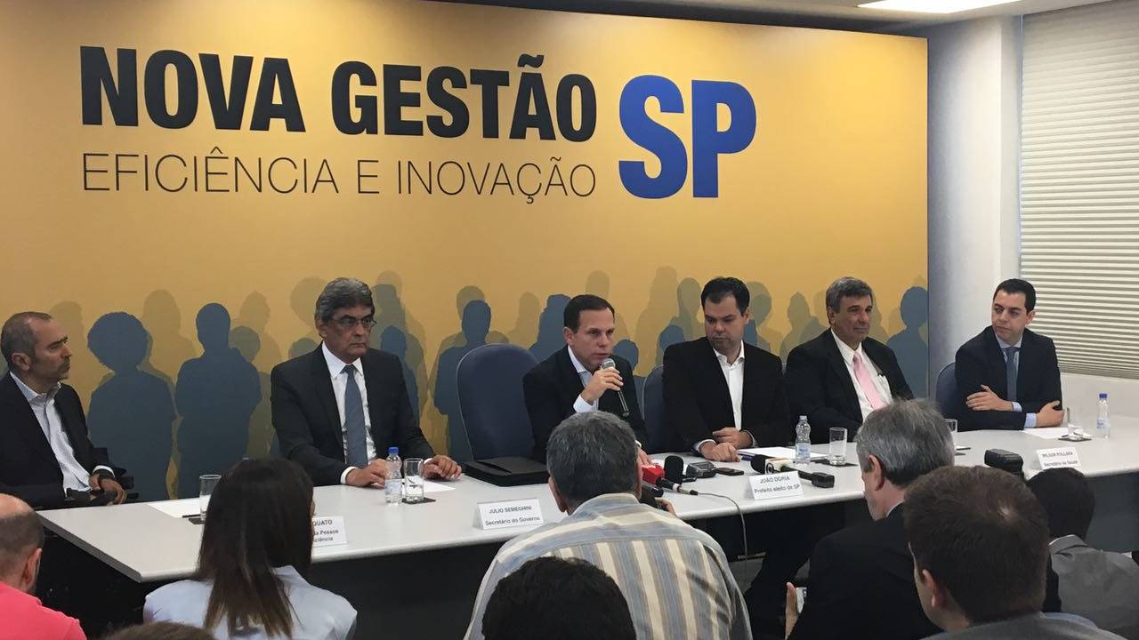 doria anuncia secretariado