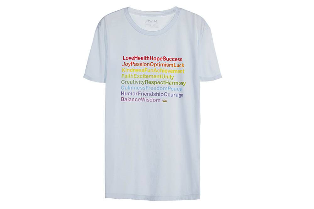 Camiseta com votos para 2016 Camiseta com votos para 2016
