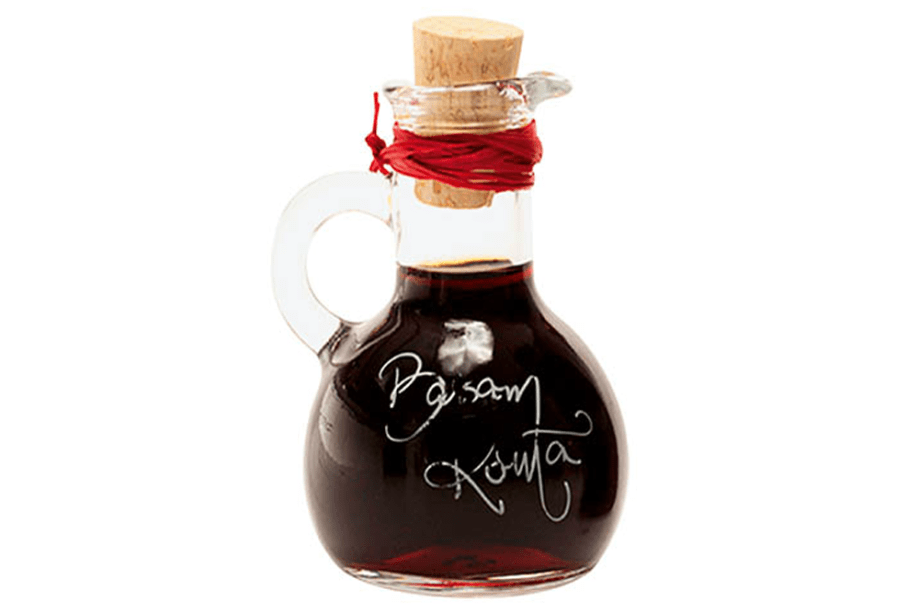 Vinagre balsâmico de romã Vinagre balsâmico de romã