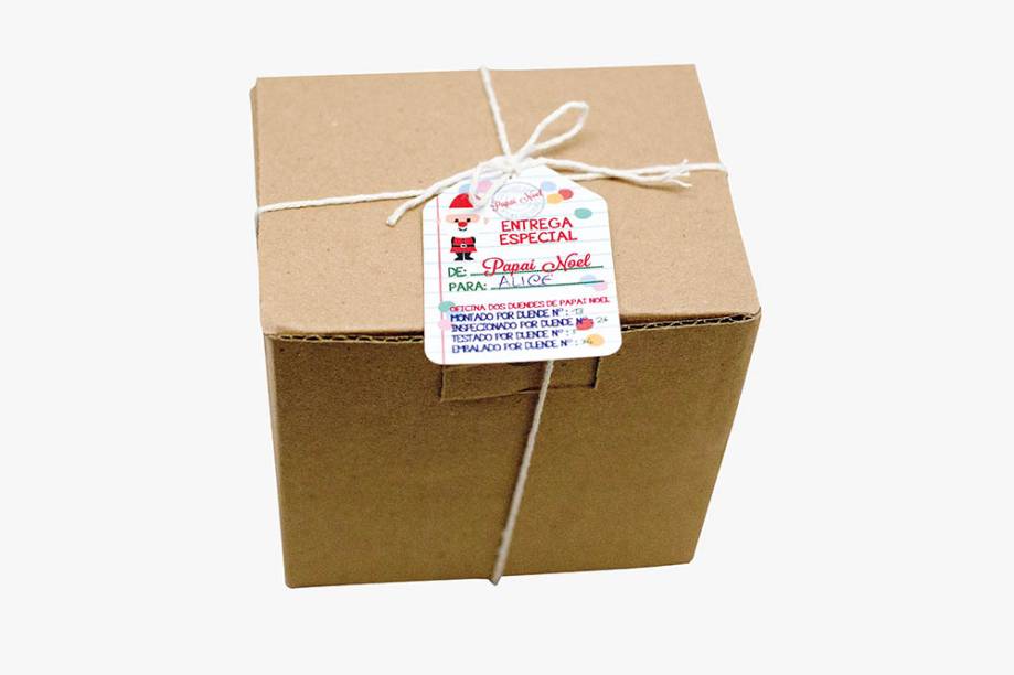 Kit para &ldquo;enviar&rdquo; cartinhas ao Papai Noel