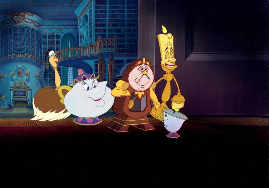 A Bela e a Fera: personagens secundários criam clima de fábula A Bela e a Fera: personagens secundários criam clima de fábula